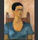 FridaKahlo-Self-Portrait-1930 by Frida Kahlo